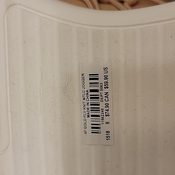 NWT TORRID SIZE 8W LACE-UP NYLON SNEAKER (WW) - Picture 8 of 11